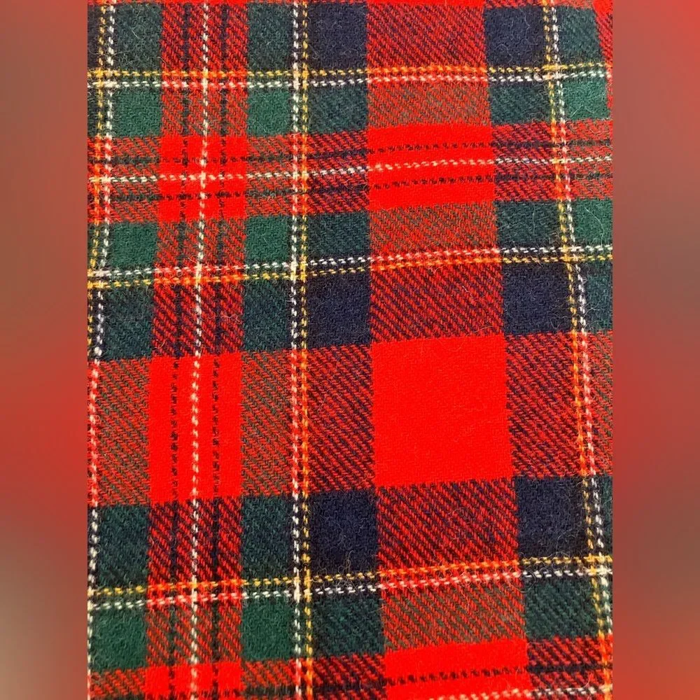 Pendleton red tartan